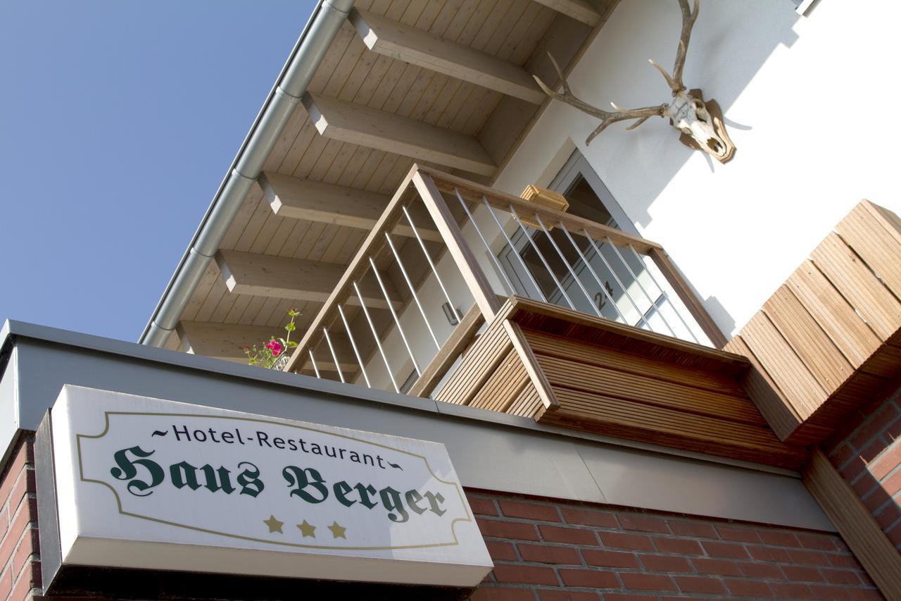 Hotel-Restaurant-Haus Berger 비에르센 외부 사진